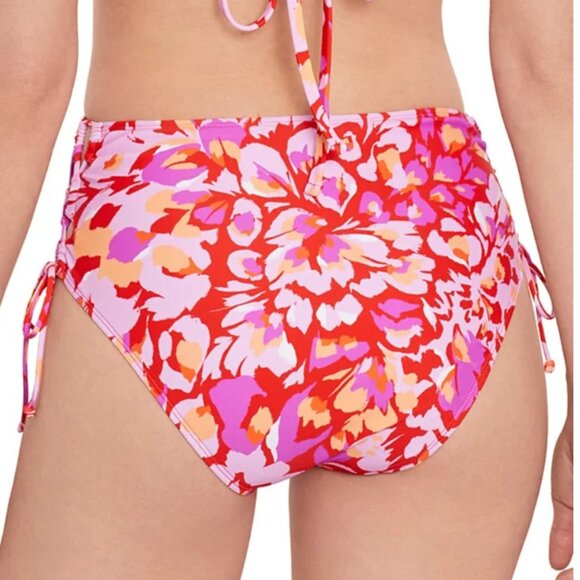 Salt + Cove Juniors' Flutter By Lace High-Waist Bikini Bottoms - Size: XL - NWT - Picture 3 of 11